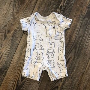 EUC Oliver & Rain organic shortie - bears